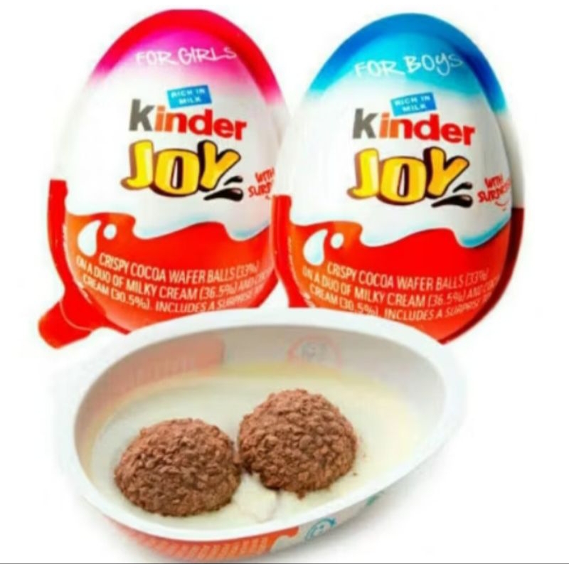 

Kinder Joy Boy & Girl harga satuan exp maret 2025
