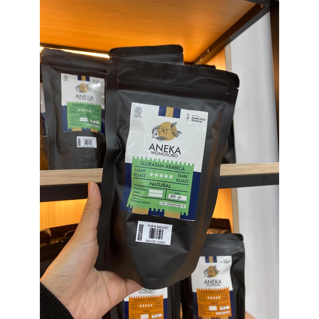 

Aneka Wonosobo Kopi Slukatan Arabica Natural 100gr Kopi Dieng Wonosobo Oleh oleh Dieng