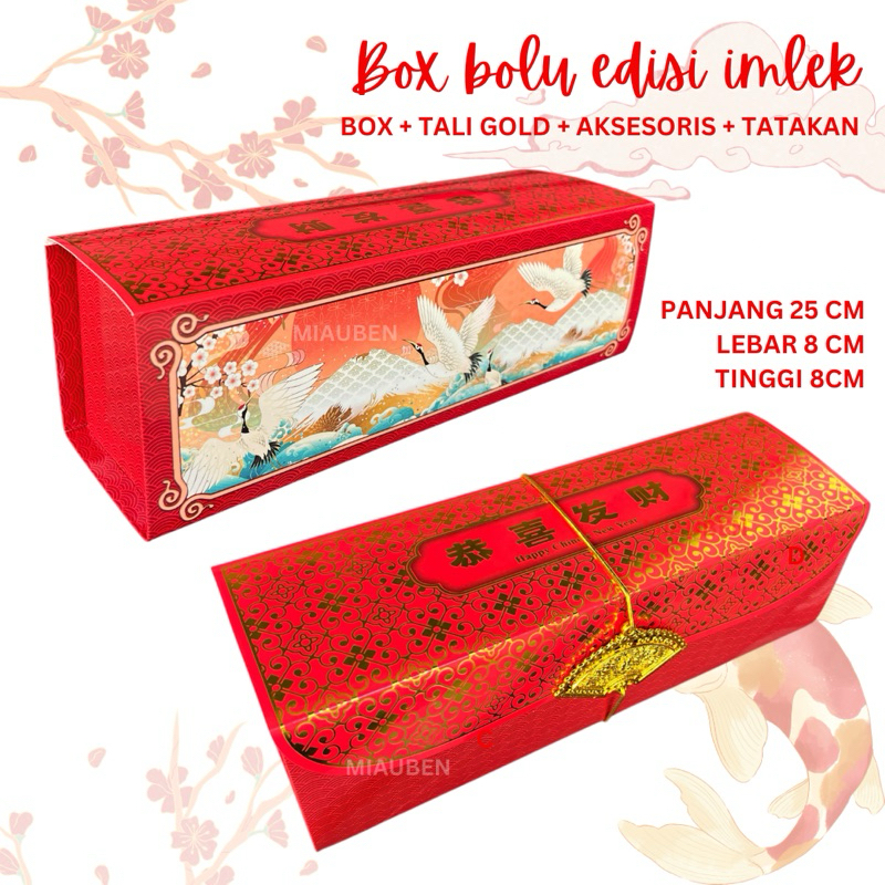 

Isi 5 box bolu edisi imlek kotak bolu imlek box hampers imlek