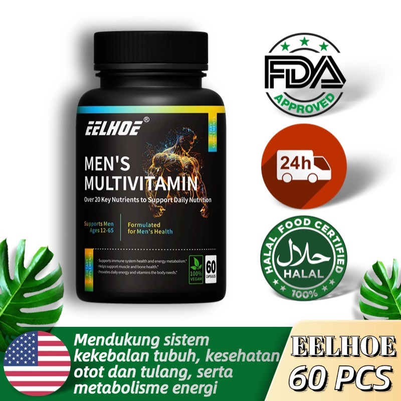 Vitamin untuk pria, membantu melindungi kesehatan jantung, meningkatkan fungsi saraf, serta memberik