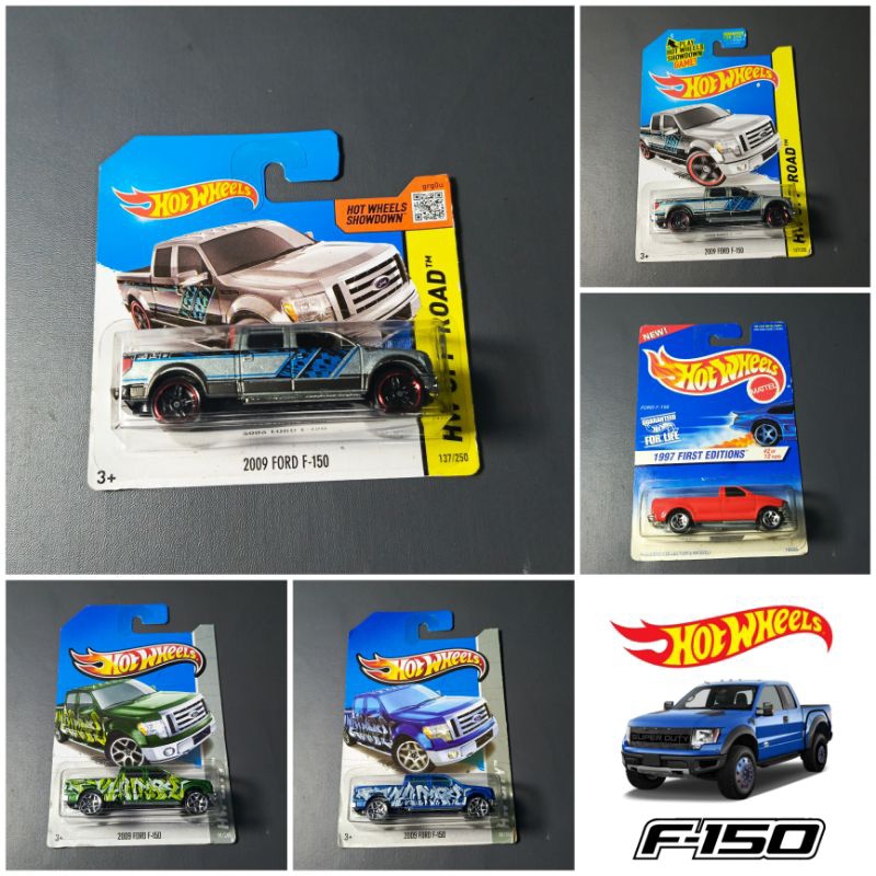 HOT WHEELS 2009 FORD F-150 BLUECARD