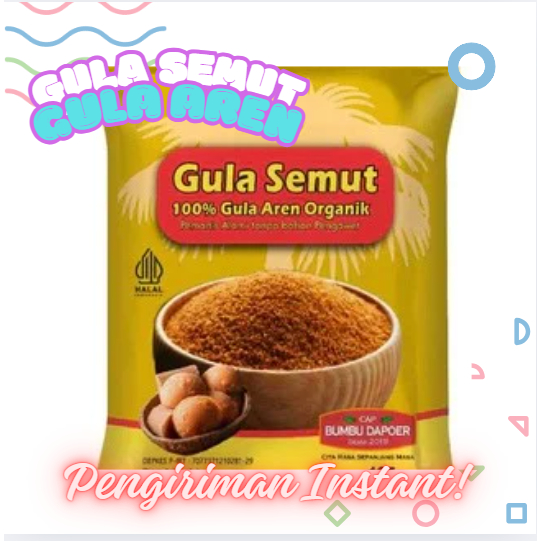 

gula semut gula merah aren organik cap bumbu dapoer