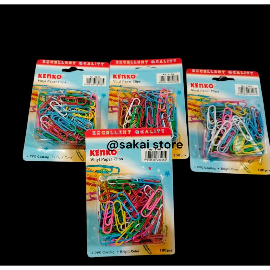 

Vinyl Paper Clips Merk KENKO Tipe 3100