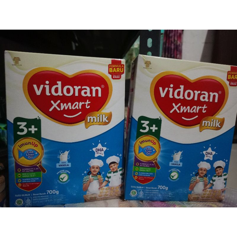 

VIDORAN Xmart milk 3+ 700gr vanila