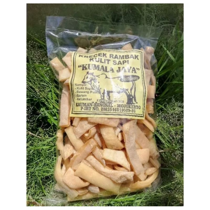

RAMBAK KERUPUK KRUPUK KULIT SAPI KRECEK DAROKDOK MENTAH 250GR