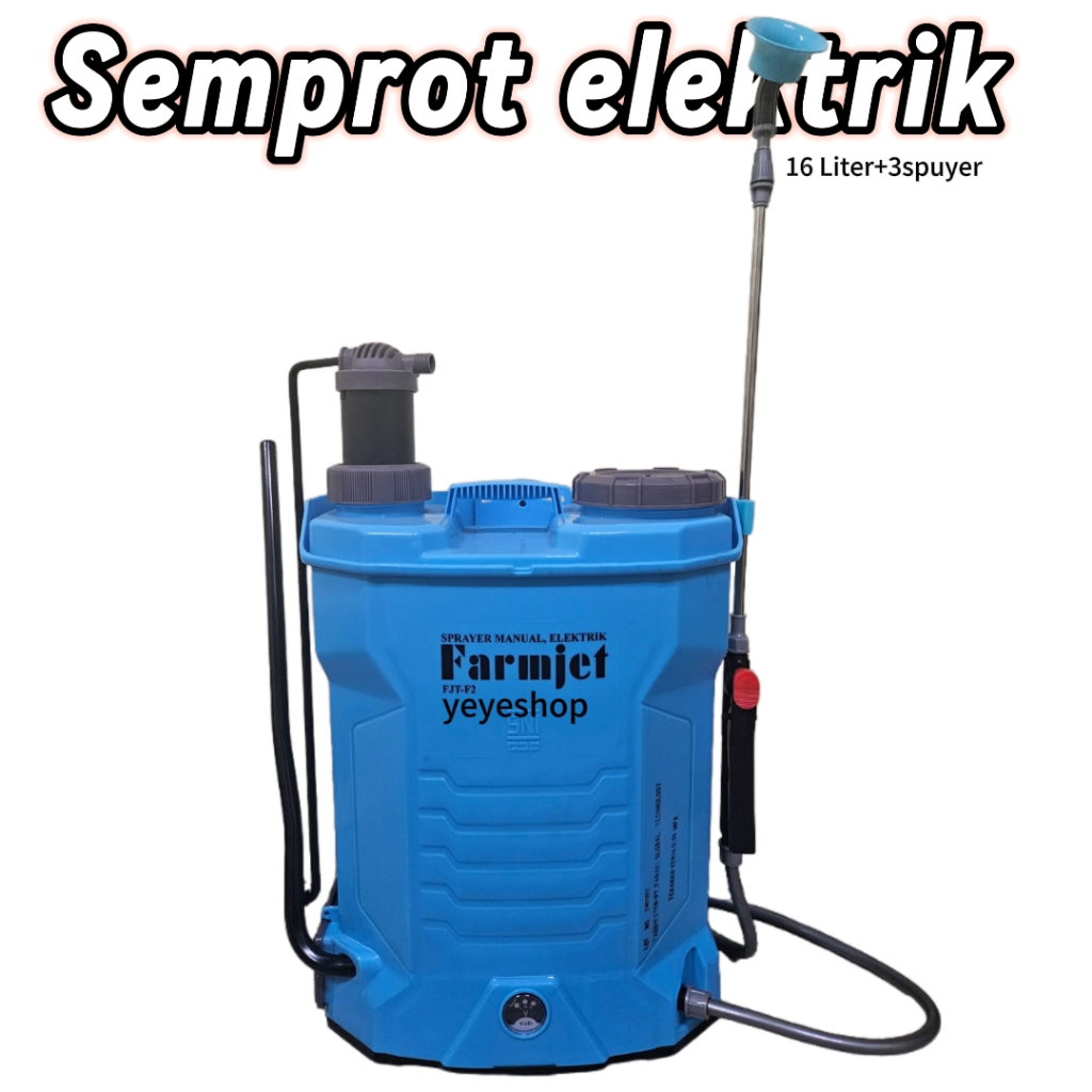 Sprayer Elektrik 16 Liter Semprot Pertanian Semprotan Tanaman