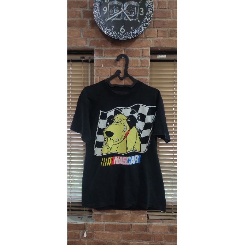 Kaos Nascar x Cartoon Network Wacky Race Vintage Anvil Size M