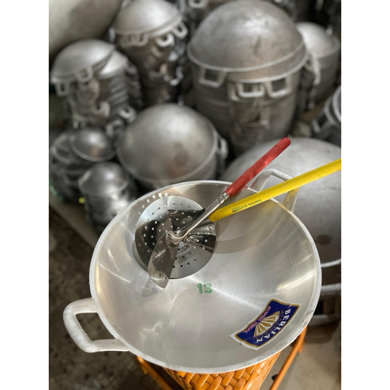 wajan anti lengket wajan aluminium corr wajan teball wajan penggorengan