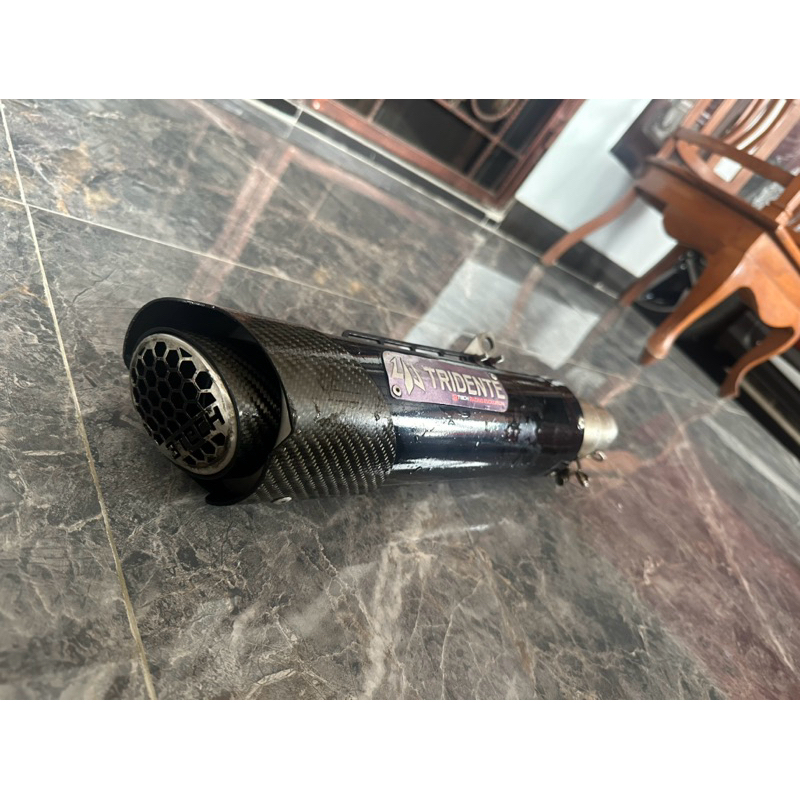 Knalpot tridente f20 raptor 3 tech