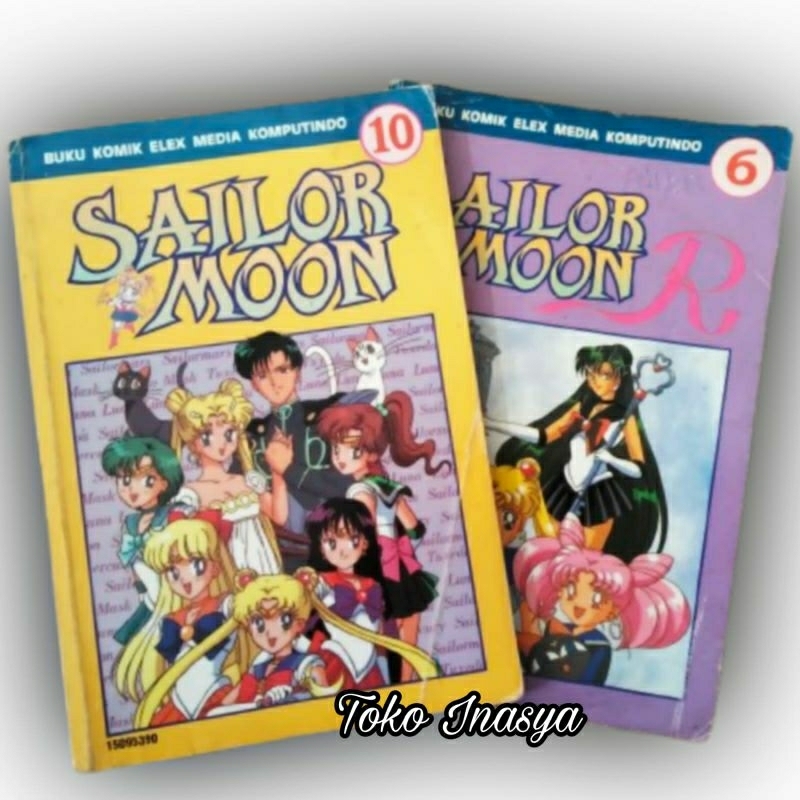MANGA / KOMIK SAILORMOON / SAILORMOON R / SAILOR MOON S (BERWARNA) ORIGINAL