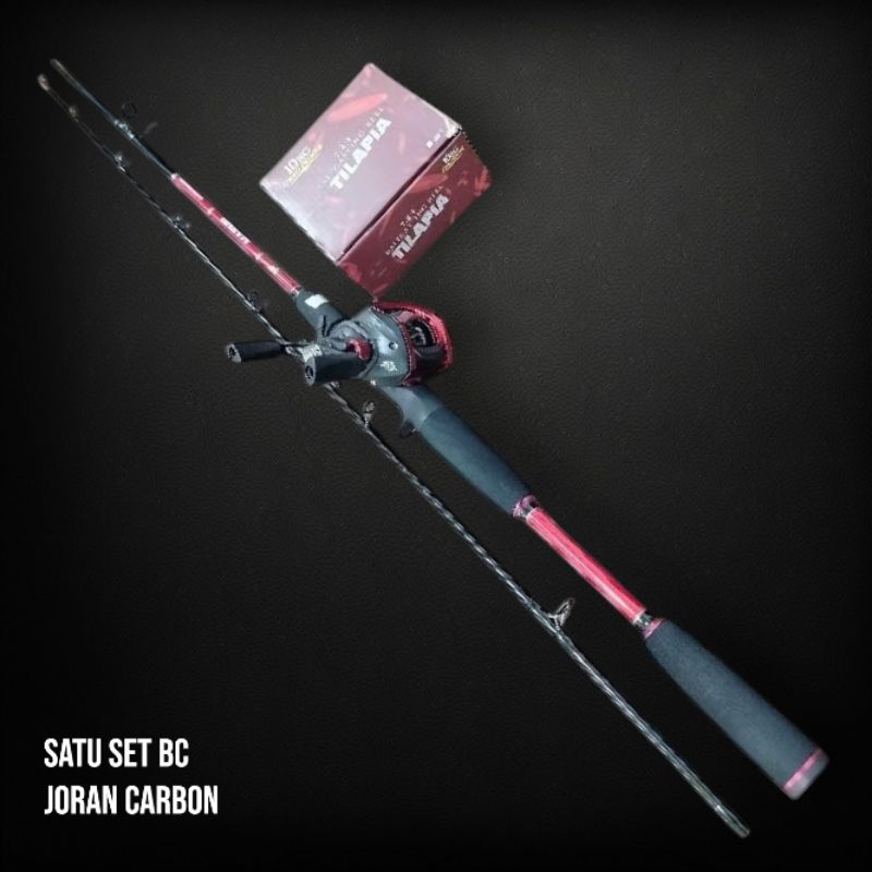 REEL BC SATU SET TILAPIA JORAN CARBON