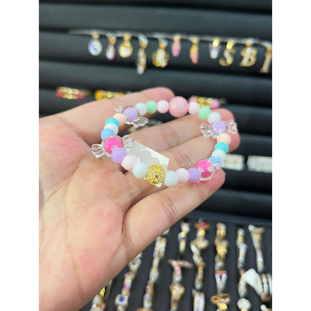 GELANG CHARM LIONTIN EMAS ASLI KADAR 8K / 375 MODEL SIMPLE BULAT TERBARU - BLTUB 1