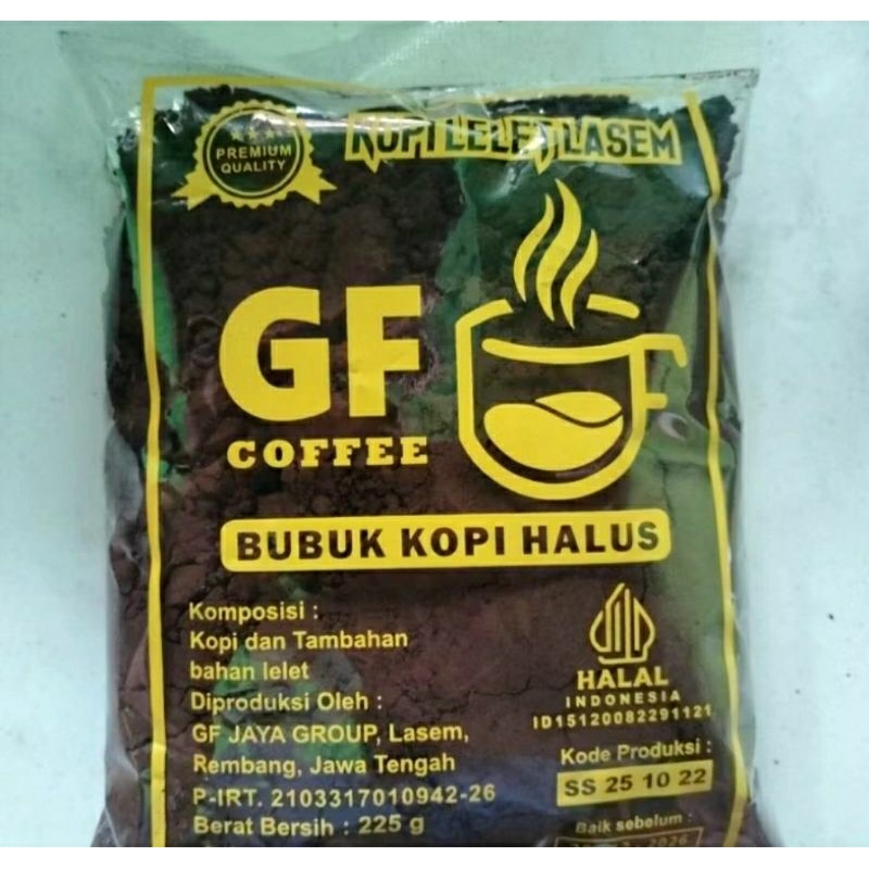 

Halal Coffee Bubuk Kopi Halus GF Jaya Group