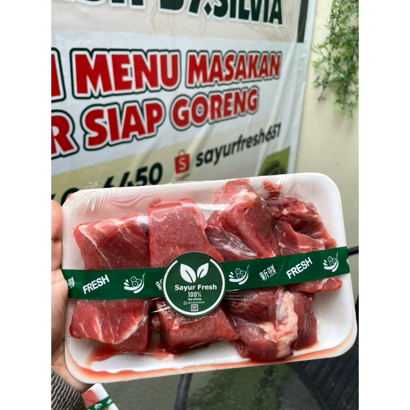 

Daging potong Dadu 400grm