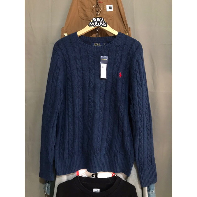 Knitwear Polo Cable Ralph Lauren (TERJUAL)