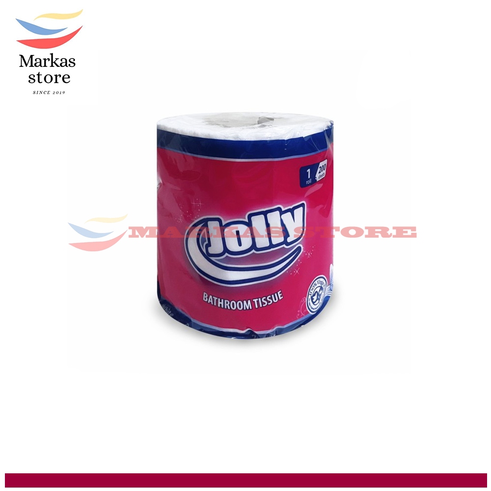 Tissue Toilet Jolly Roll 200s Tissu Toilet Roll Jolly Tisu Toilet Jolly