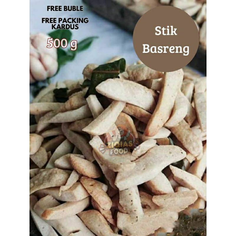 

{ 500 g } stik basreng original / stik basreng tidak pedas kemasan 500g