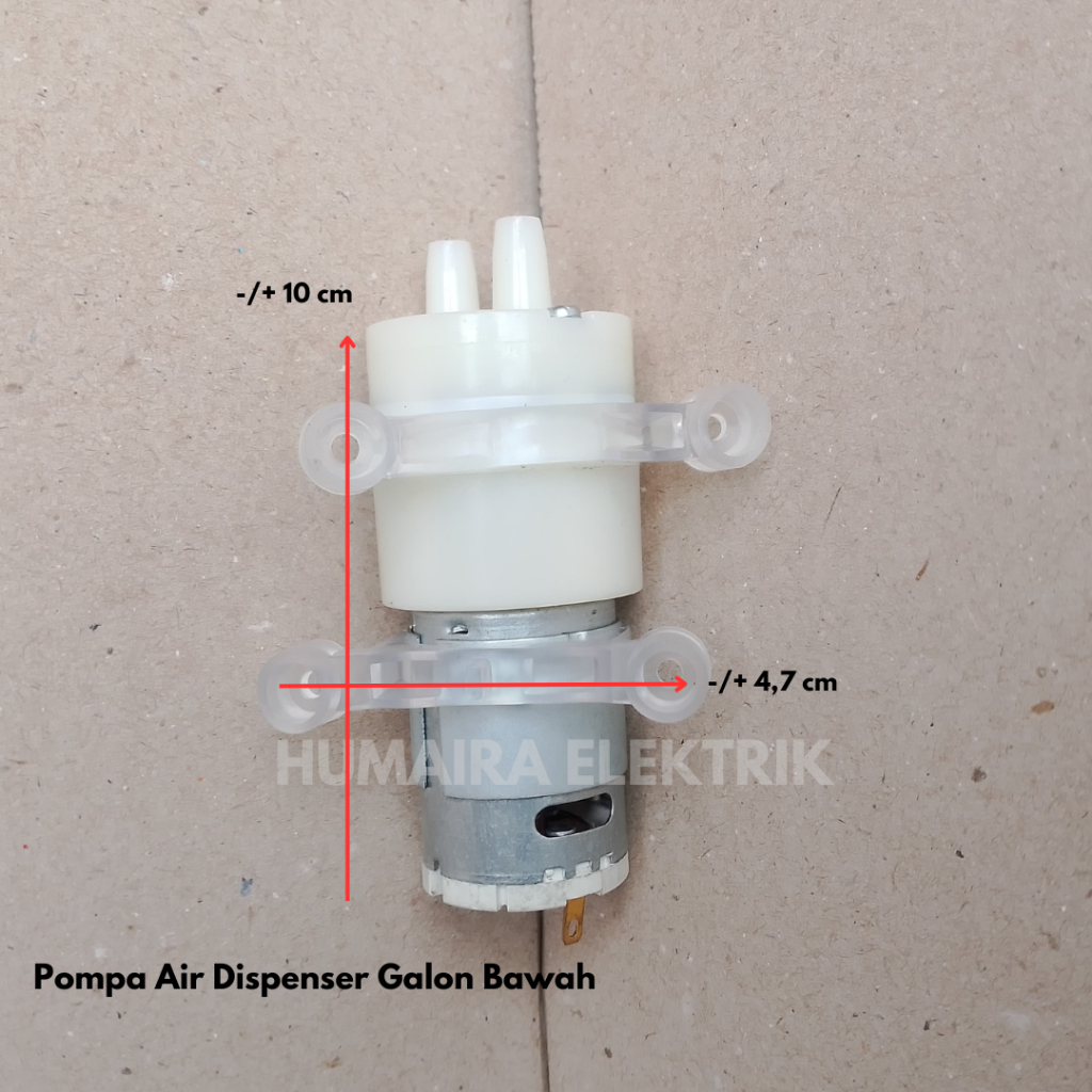 d'Bezt Dinamo Pompa Dispenser Galon Bawah DP 02 / DC 12 V MINI Drbu