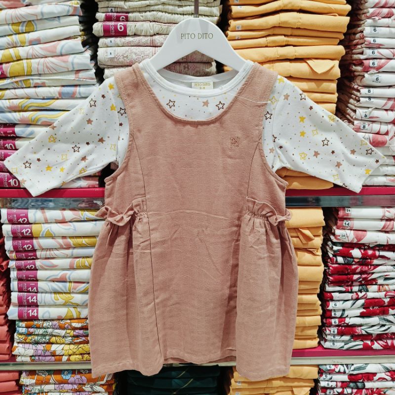 PITO DITO GIRLS - DRESS ANAK PEREMPUAN PROMO
