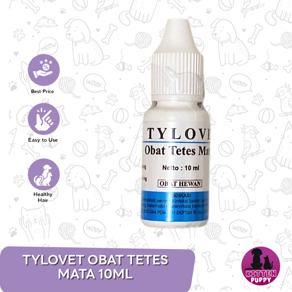 Tylovet Meyer Obat tetes Mata Kucing Anjing 10 ML