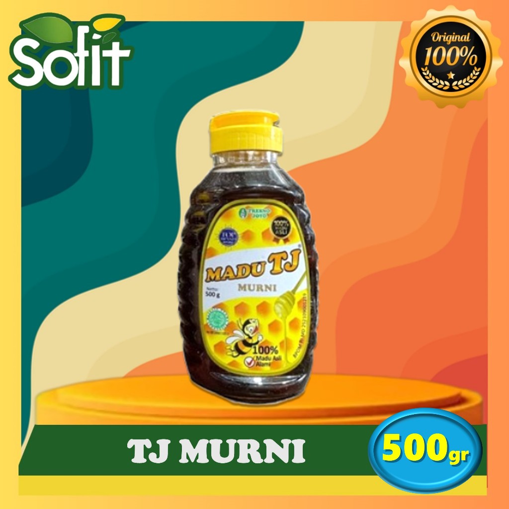 

Madu Tj Murni 500gr Botol / Madu Murni Asli Tingkatkan Stamina tubuh / Madu Sehat / Sofit