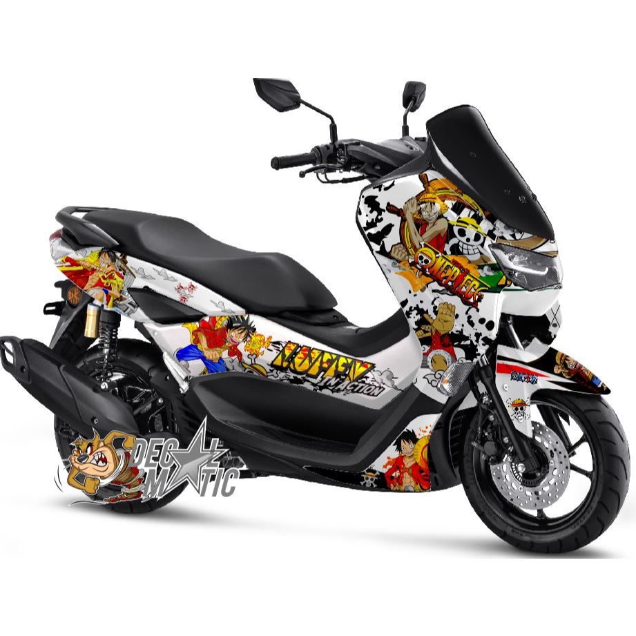 Decal sticker Full Body stiker New N-Max Nmax 2020 2021 2022 202Merah One Piece TERBARU