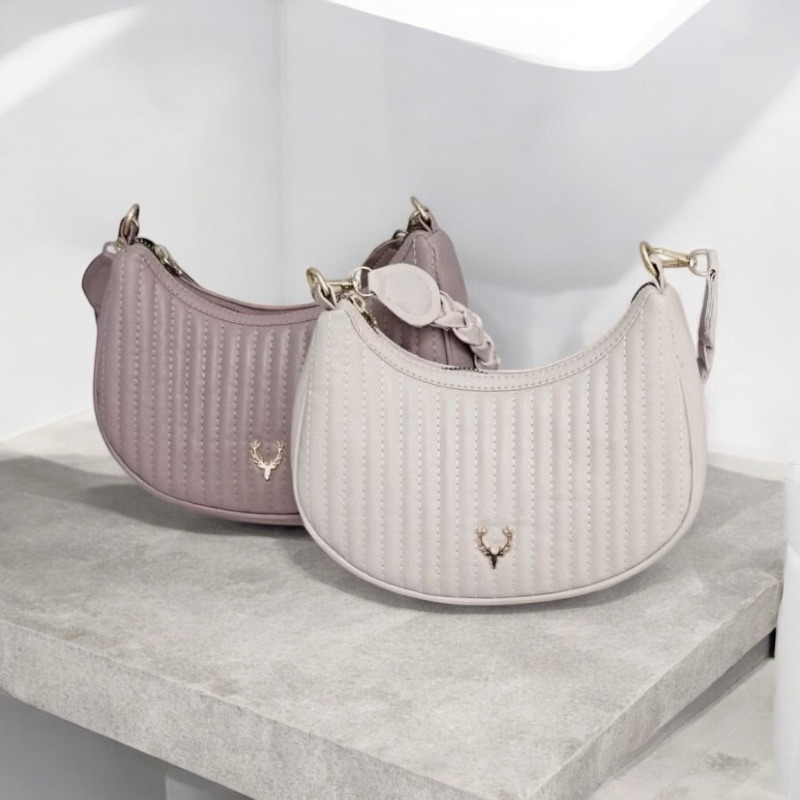 TAS SELEMPANG WANITA TERBARU SLINGBAG WANITA VIRAL KEKINIAN TAS BAHU 2025 TALI BIASA BUKAN KEPANG [H