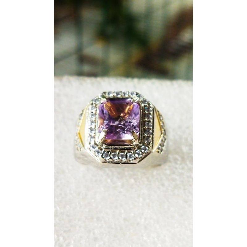 natural ametiys (Quartz)/kecubung asihan Kalimantan original,batu permata asli original 100%