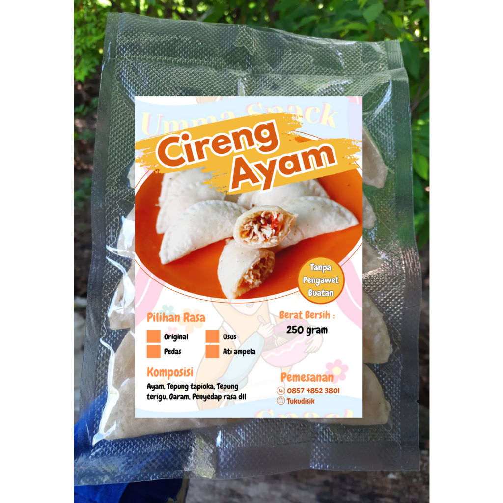 

(isi 10pcs) Cireng Ayam Ori uk. sedang