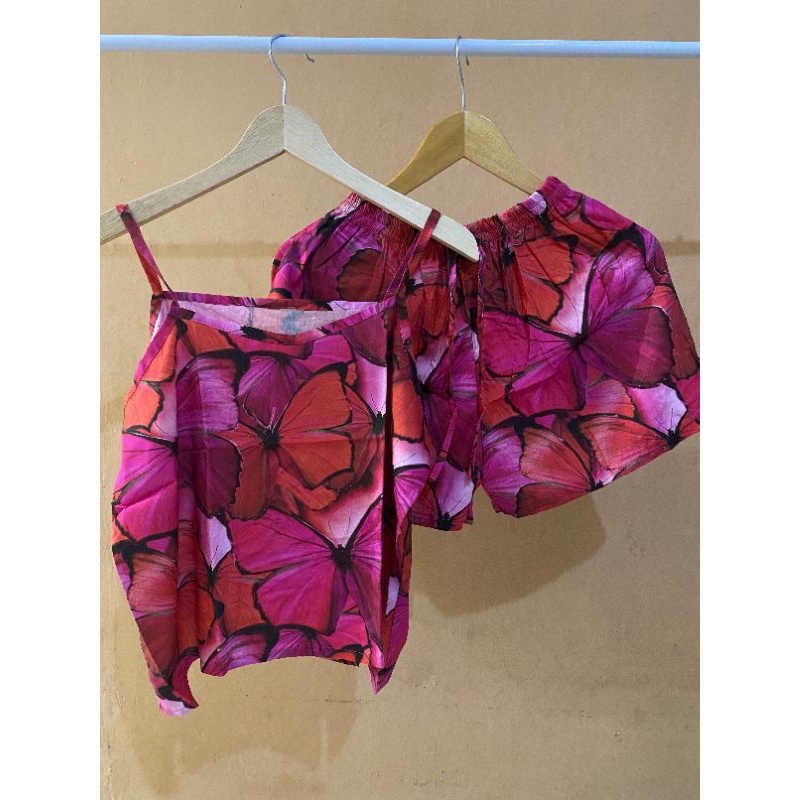 Setelan Rayon Juwita Tanktop&Celana Pendek