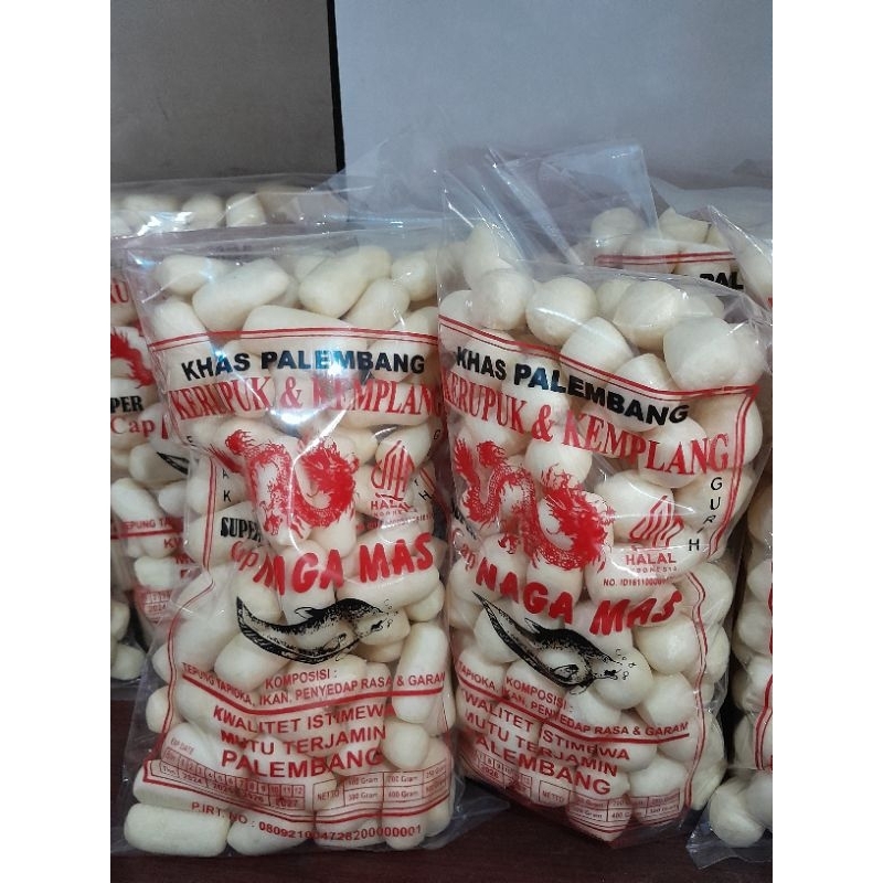 

Getas Bulat & Lonjong Tenggiri Cap Naga Mas Khas Palembang 250gr & 500gr