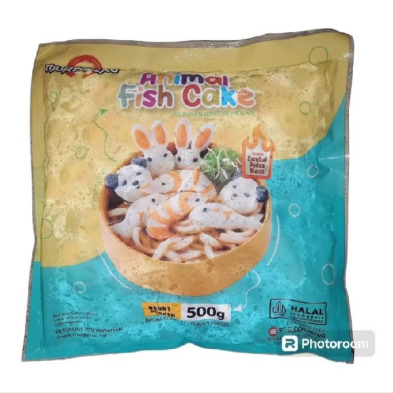 

Halal Animal Fish Cake Alat Panci Rendah 500g