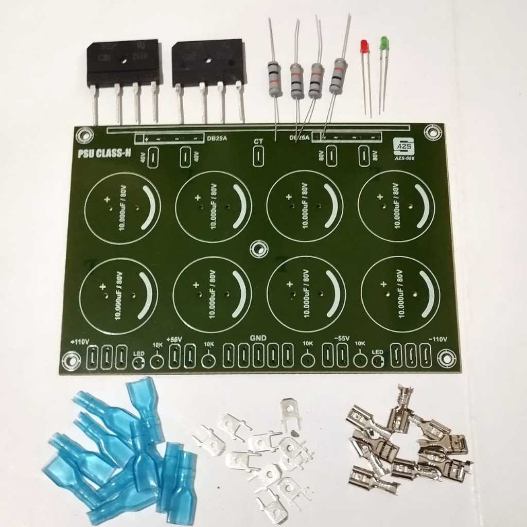 PCB PSU Class H 8 Elco CLASS H 8 ELCO KAPASITOR PLUS KOMPONEN