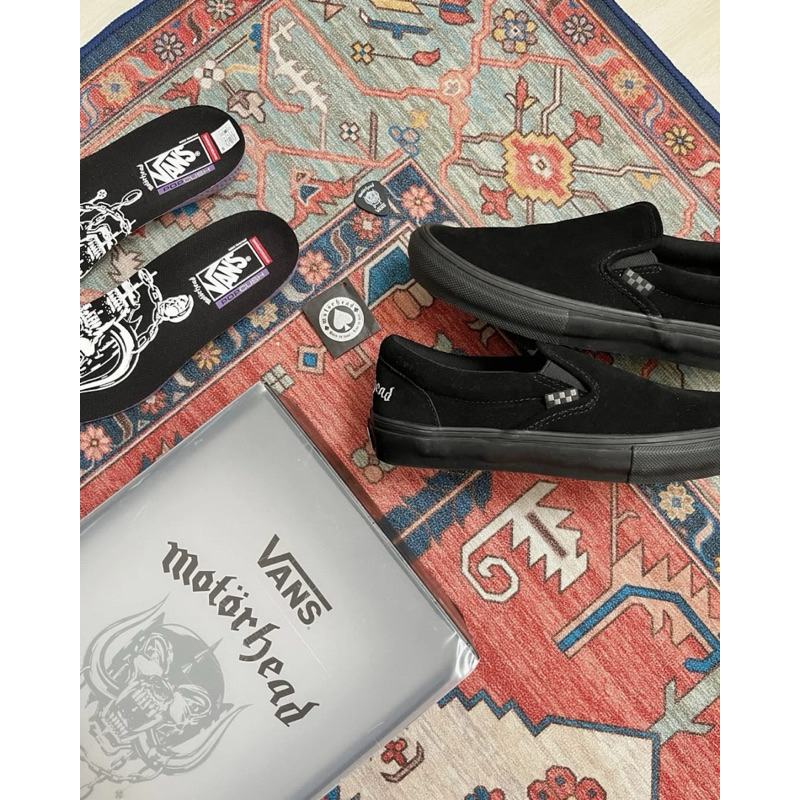 Vans Slip On Motorhead “Black” 100% Original