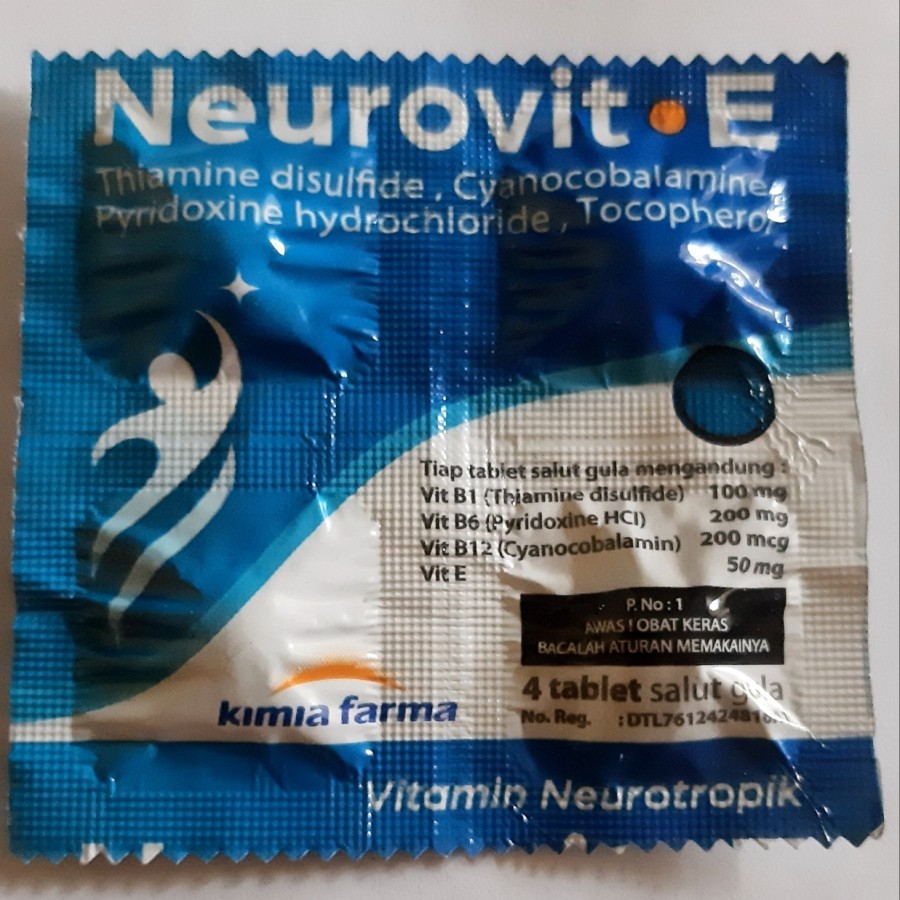 sNeurovit e hrg /strip isi 4 tablet