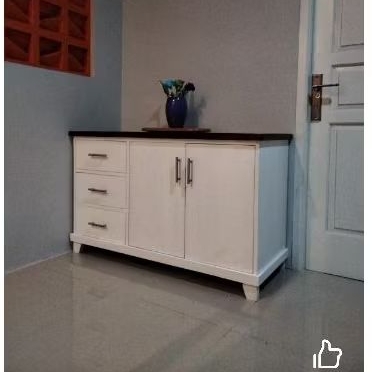 bufet minimalis rak tv minimalis, lemari nakas kayu jati Belanda