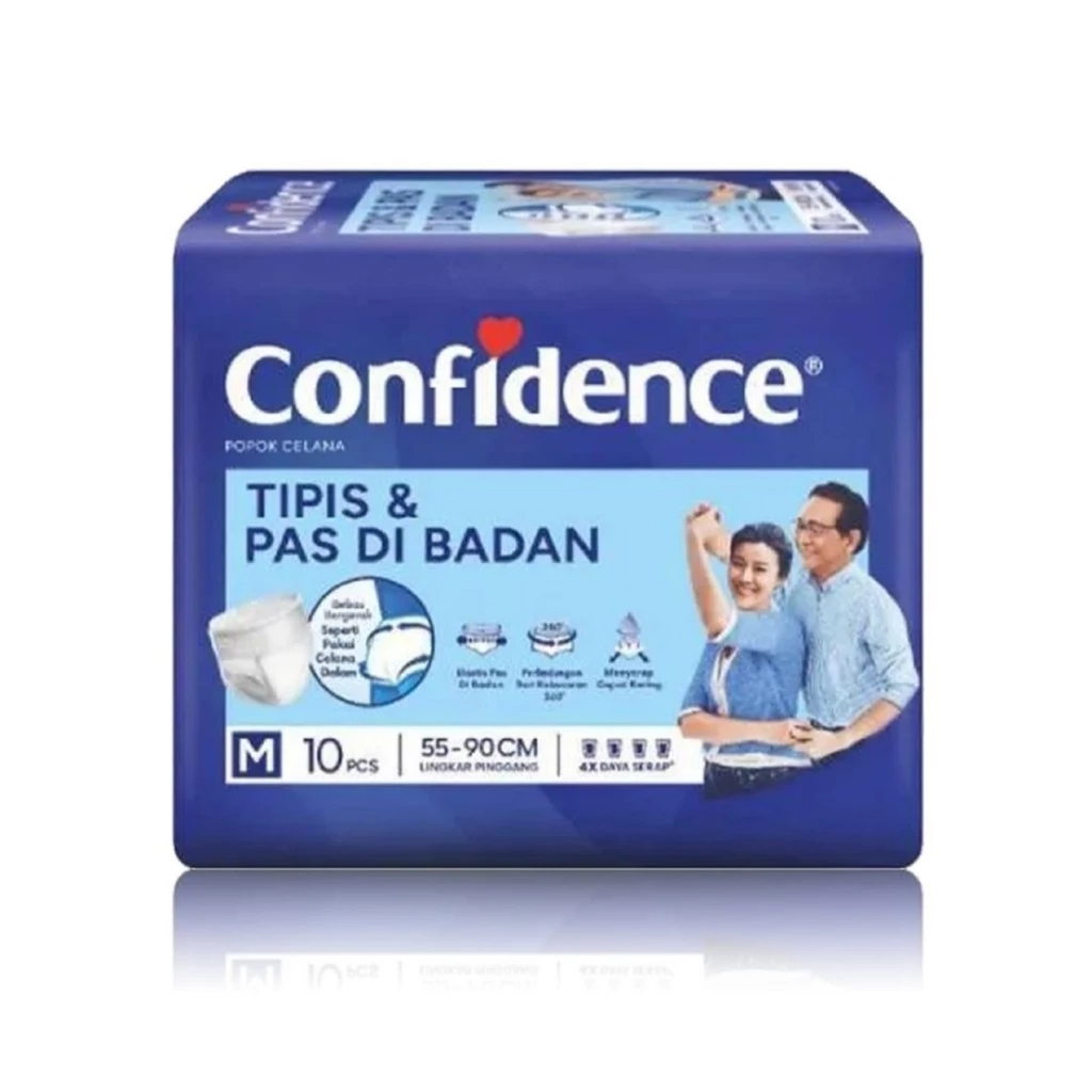 Popok dewasa celana confidence m10 pampers dewasa orang tua