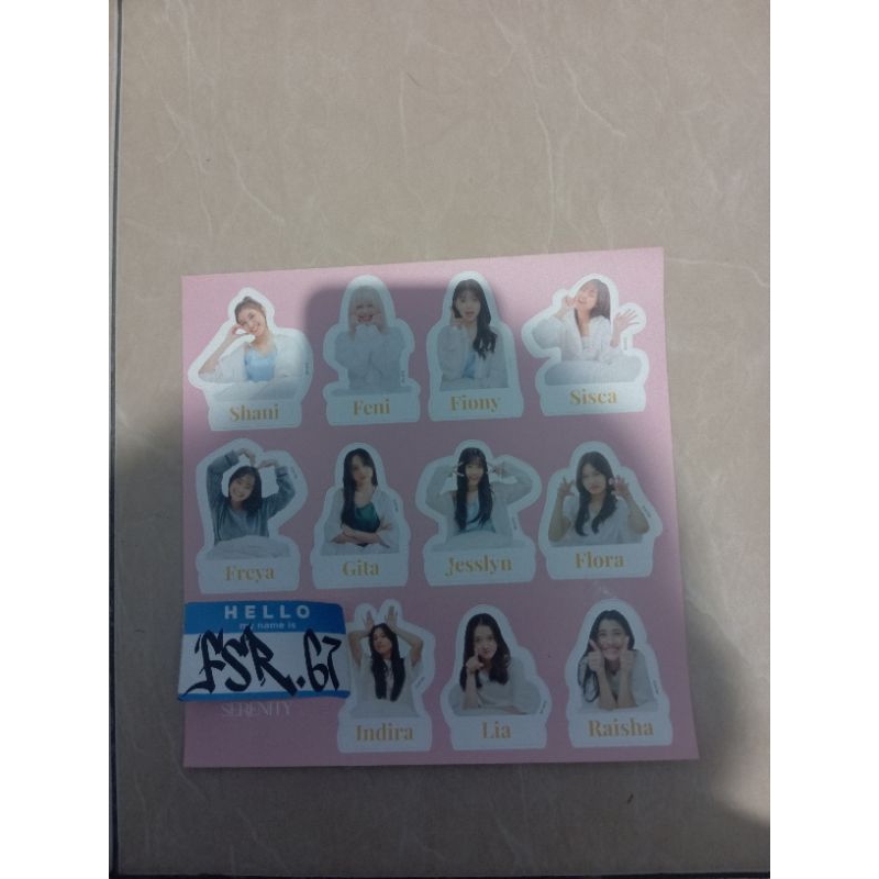 

STICKER MORNING CALL JKT48 OFFICIAL