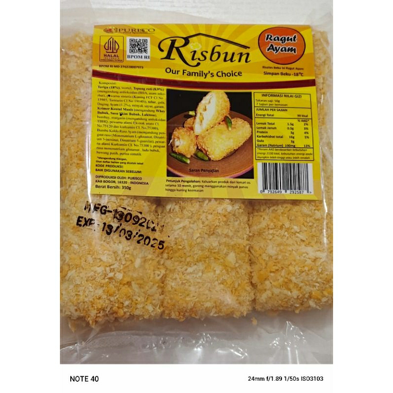 

Purisco Risbun ragut ayam