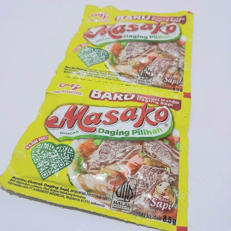 

Masako Sapi Kaldu Bubuk 1 renceng isi 12pcs 8,5gr