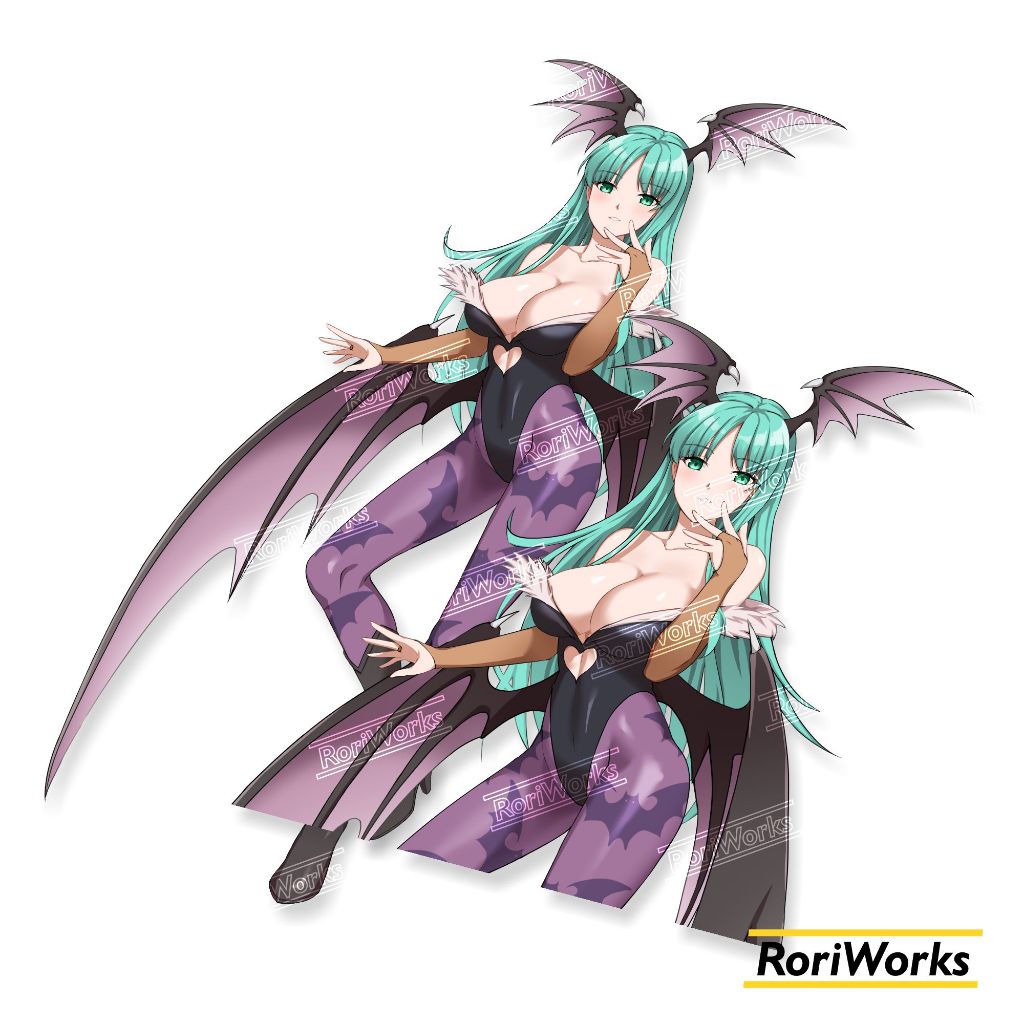 

Stiker Kiss cut - Morrigan Aensland | Darkstalkers