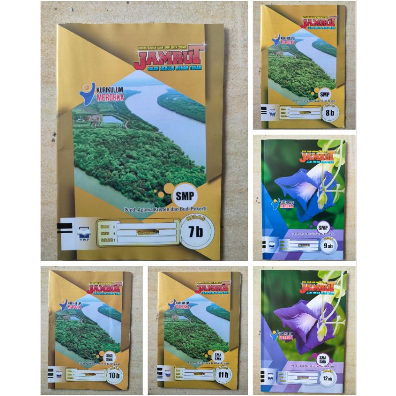 LKS Agama Kristen SMP - SMA Kelas 789 10 11 12 Kurikulum Merdeka Semester 2 Terbaru Modul LKS Jamrut