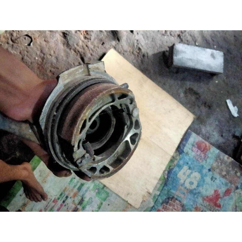 panel rem tutup rombol depan Honda Supra lama Supra x lama Honda grand original copotan