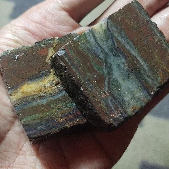 Bahan batu akik klawing purbalingga natural