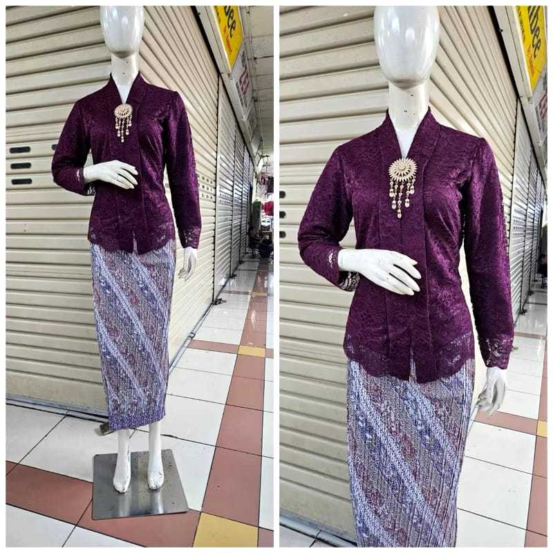 kebaya kartini/ floy brokat / Kebaya Kartini Modern / kebaya wisuda / kebaya kekinian / Kebaya Bali/