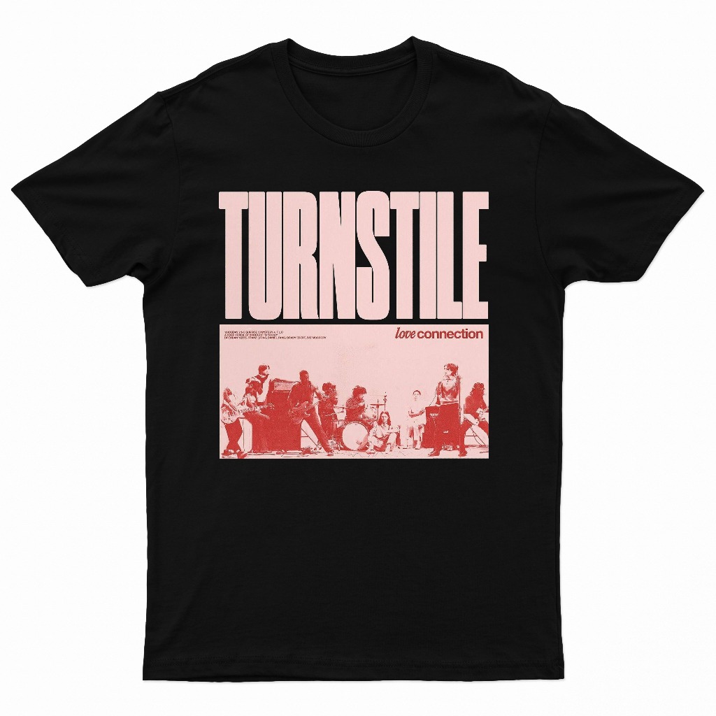 Kaos Band Murah - Turnstile Kaos Band Cotton Combed 24s