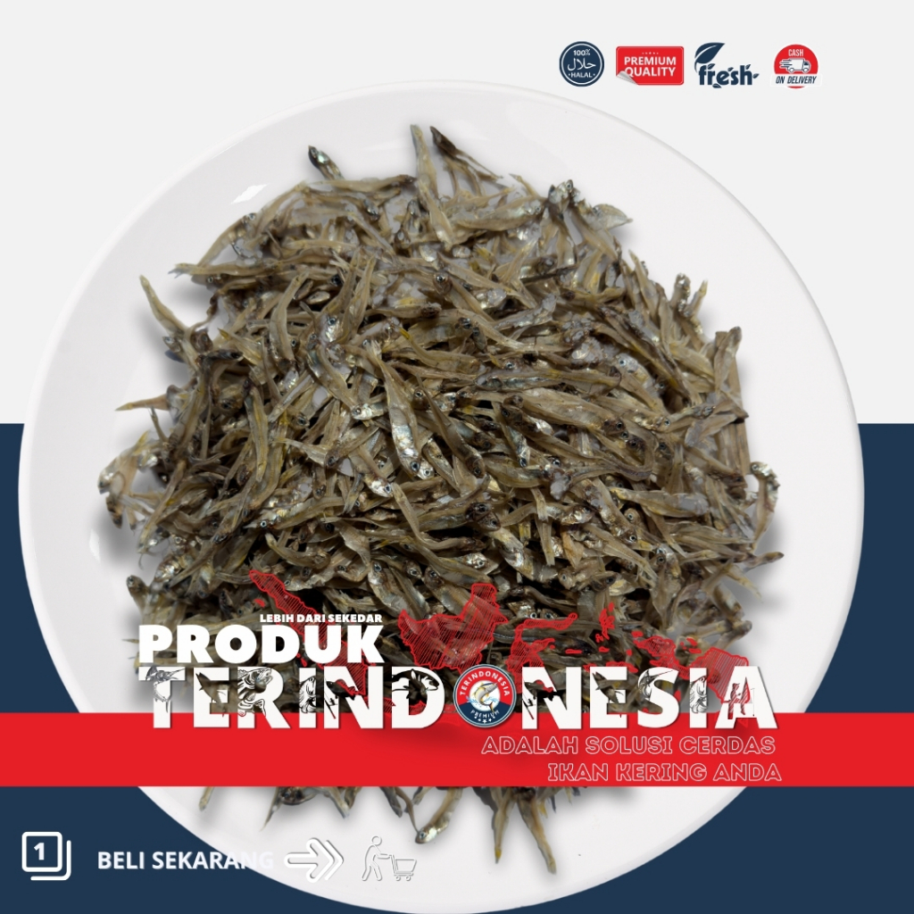 

Ikan Teri Bunga Pulau Mandeh Premium Terindonesia | 250gr - 1000gr | Ikan Tawar