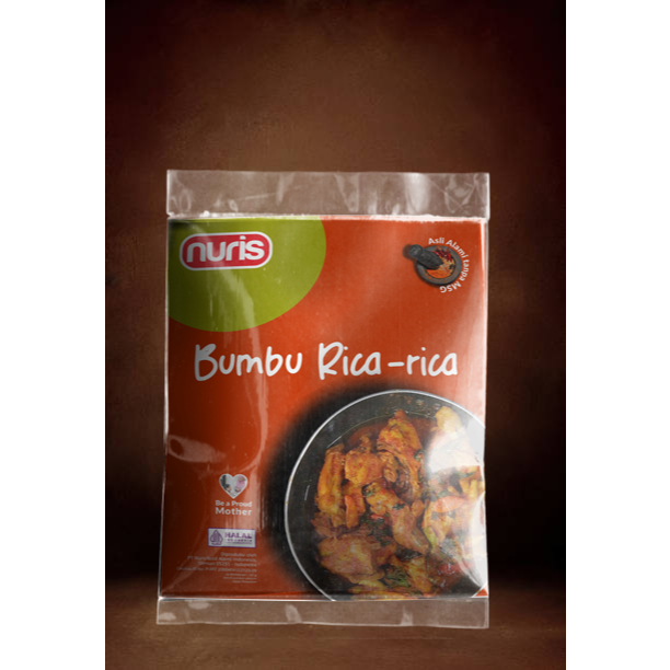 

Nuris NON MSG Bumbu Instan Rica-rica Asli Alami 32 gram