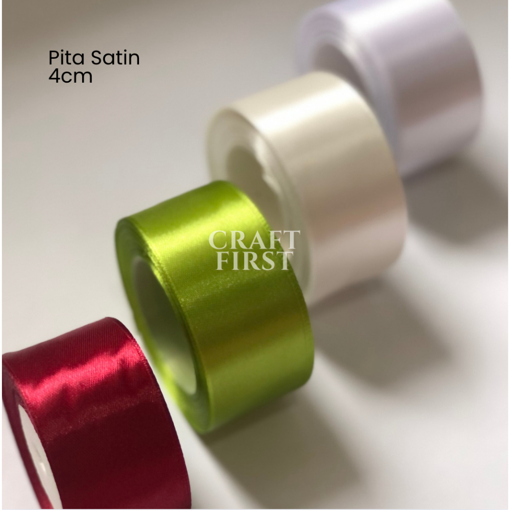 

Craft First - Pita Satin | Pita Kado | Pita Buket 4cm x 20 yard