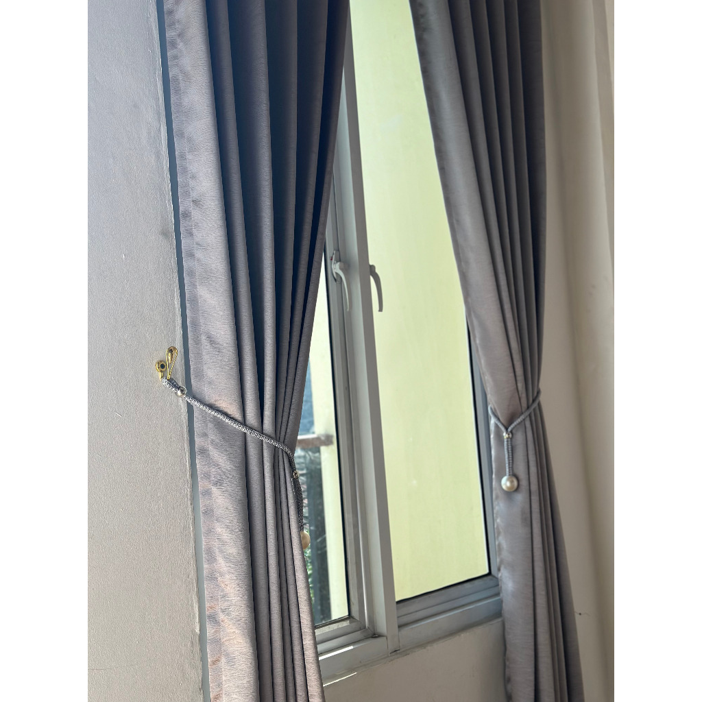 Tirai Blackout Import Ruang Tamu Kamar Tidur Pintu Jendela Panjang Pendek Minimalis
